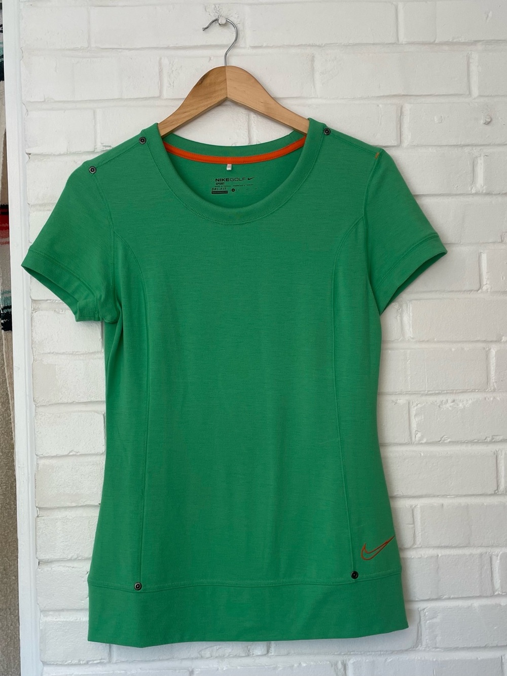Nike Golf Green Short Sleeve Top Women’s Size Small